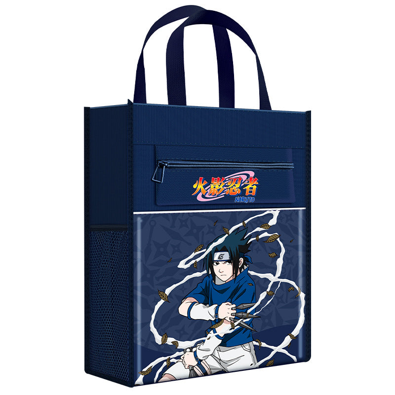 火影忍者正版授權學生大容量卡通補習袋手提袋美術袋