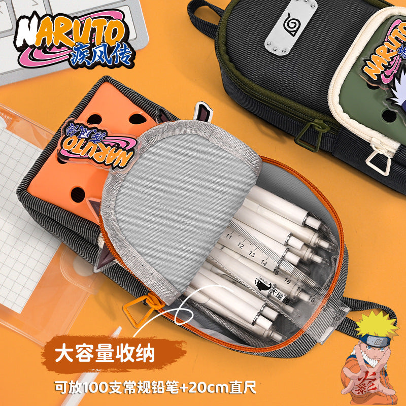 火影忍者正版聯名卡通動漫週邊多功能大容量筆袋伴手禮